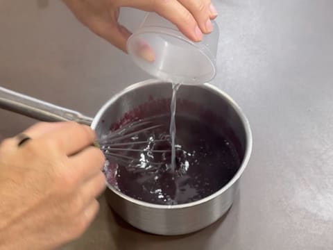 Entremets ai mirtilli, cioccolato e vaniglia - 8