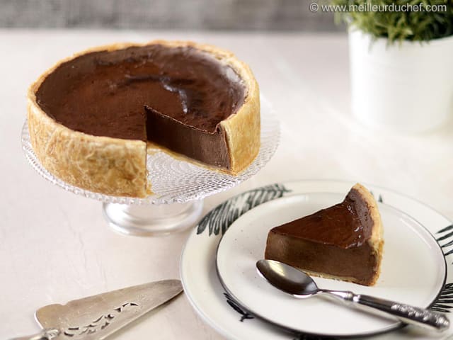 Flan pâtissier al cioccolato
