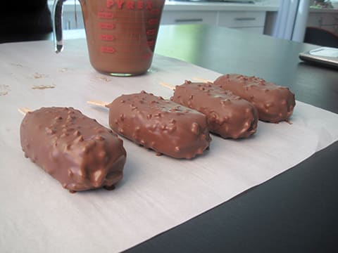 Gelato a stecco al cioccolato e mandorle - 12