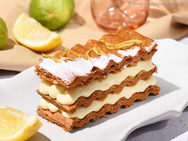 Millefoglie al limone