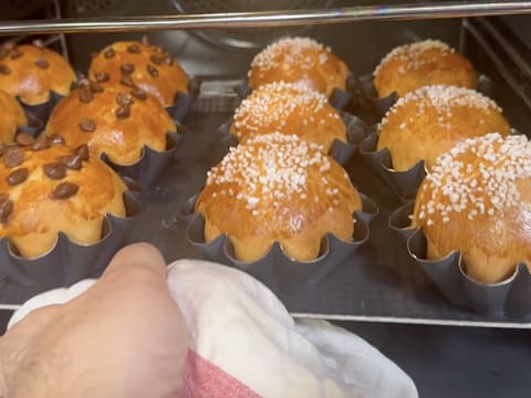 Mini brioche con gocce di cioccolato - 37