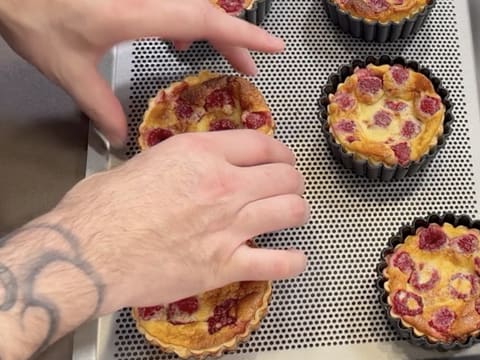 Mini clafoutis ai lamponi - 37
