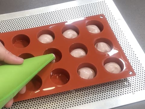 Mini entremets al rabarbaro, litchi e tè matcha - 18