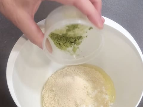 Mini entremets al rabarbaro, litchi e tè matcha - 31