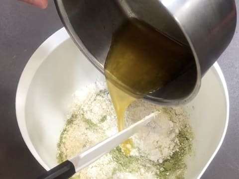 Mini entremets al rabarbaro, litchi e tè matcha - 32