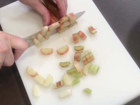 Mini entremets al rabarbaro, litchi e tè matcha - 42