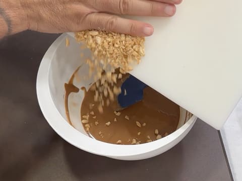 Tavoletta Calendario dell'Avvento cioccolato, arachidi e caramello al burro salato - 80