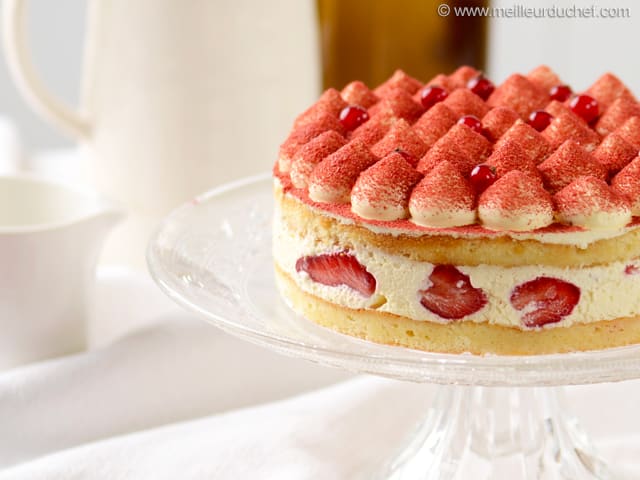 Tiramisù alle fragole