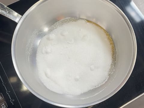 Tronchetto di Natale all'Ananas, Cocco e Pralinato al Sesamo Nero - 4