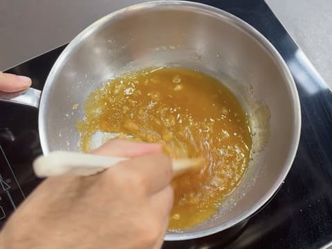 Tronchetto di Natale all'Ananas, Cocco e Pralinato al Sesamo Nero - 6