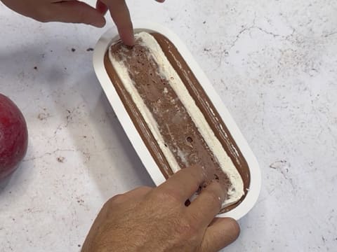 Tronchetto di Natale al cioccolato e frutti esotici - 131