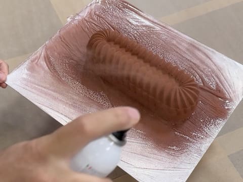 Tronchetto di Natale al cioccolato e frutti esotici - 158
