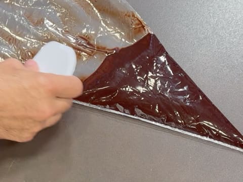 Tronchetto di Natale al cioccolato e frutti esotici - 169