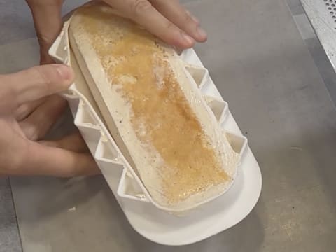 Tronchetto di Natale al kombucha, mela verde e vaniglia affumicata - 105