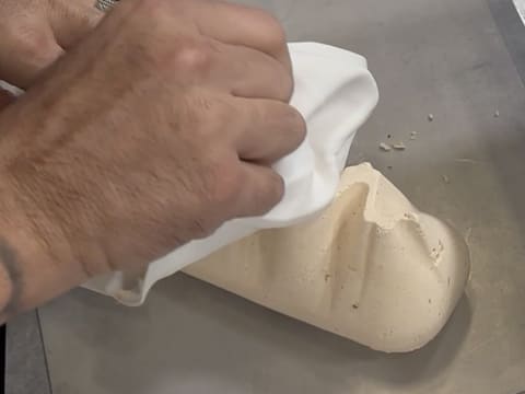 Tronchetto di Natale al kombucha, mela verde e vaniglia affumicata - 106