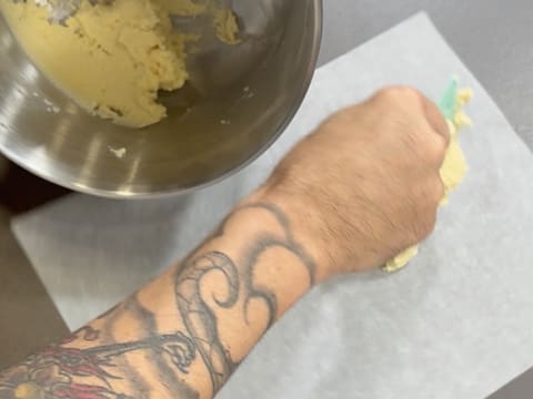 Tronchetto di Natale al kombucha, mela verde e vaniglia affumicata - 122