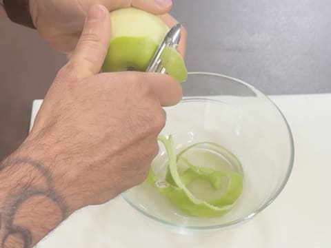 Tronchetto di Natale al kombucha, mela verde e vaniglia affumicata - 19