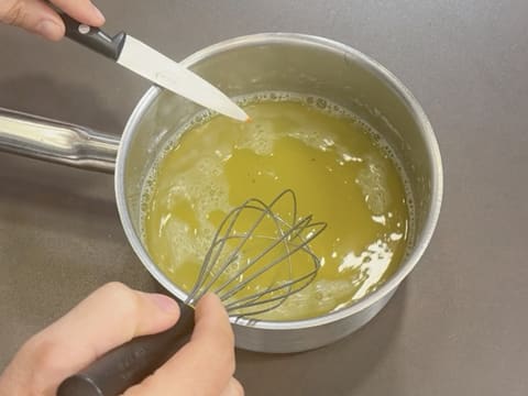 Tronchetto di Natale al kombucha, mela verde e vaniglia affumicata - 34