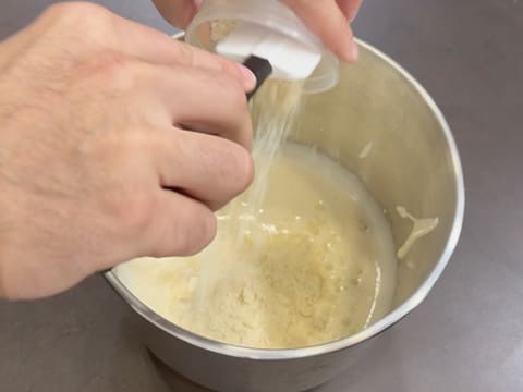 Tronchetto di Natale al kombucha, mela verde e vaniglia affumicata - 6