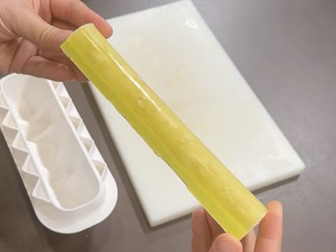 Tronchetto di Natale al kombucha, mela verde e vaniglia affumicata - 78