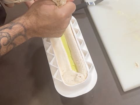 Tronchetto di Natale al kombucha, mela verde e vaniglia affumicata - 83