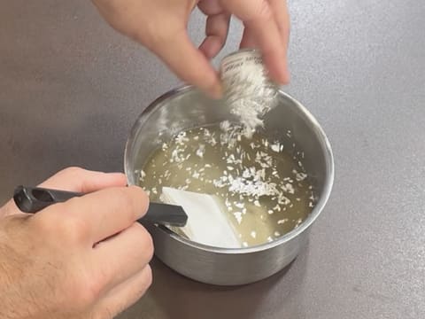 Tronchetto di Natale al kombucha, mela verde e vaniglia affumicata - 96