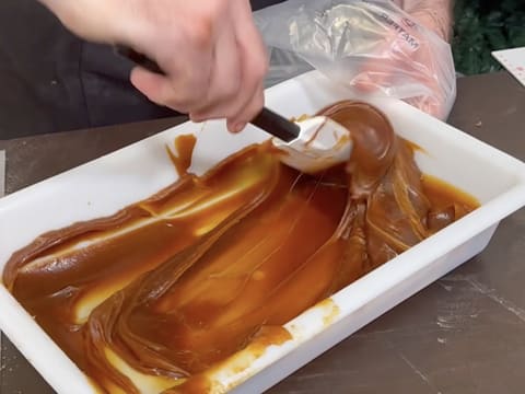 Tronchetto di Natale 'sensazione caramello' - 100