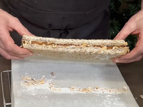 Tronchetto di Natale 'sensazione caramello' - 125