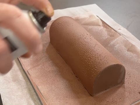 Tronchetto di Natale 'sensazione caramello' - 138