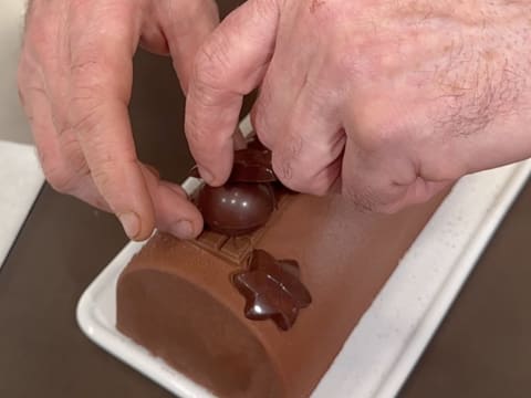 Tronchetto di Natale 'sensazione caramello' - 141