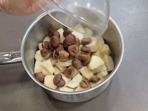 Trota confit con mousseline di topinambur - 4